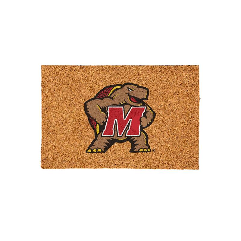 University of Maryland Full Color Indoor/Outdoor Coir Mat
