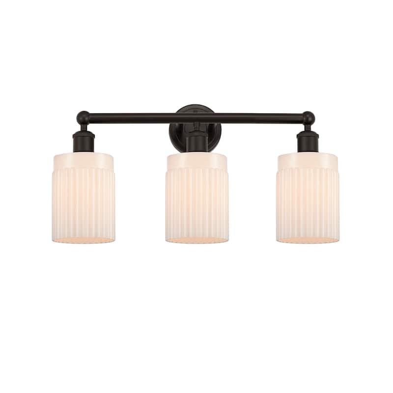 Innovations Lighting 616-3W-12-23 Hadley Vanity Hadley 3 Light 23" - Oil Rubbed Bronze / Matte White