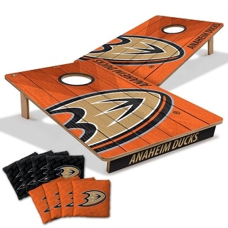 Anaheim Ducks NHL Tailgate Cornhole Board Set
