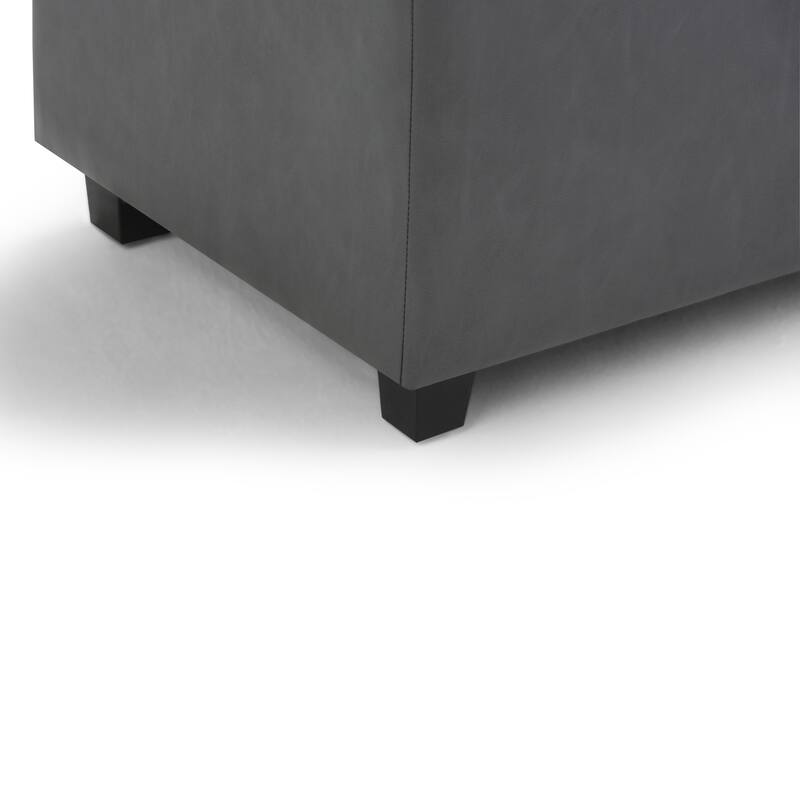Modern Storage Ottoman Bench for Living Room