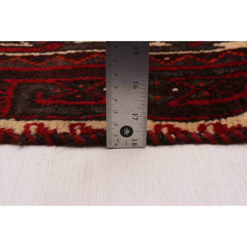 ECARPETGALLERY Hand-knotted Melis Red Wool Rug - 7'0 x 10'2