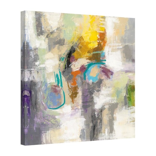 Shop Easy Art Prints Silvia Vassileva S Abstract Square Premium Canvas Art Overstock 25749376