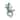 Maha Gecko Wall Decor 18" - Seafoam