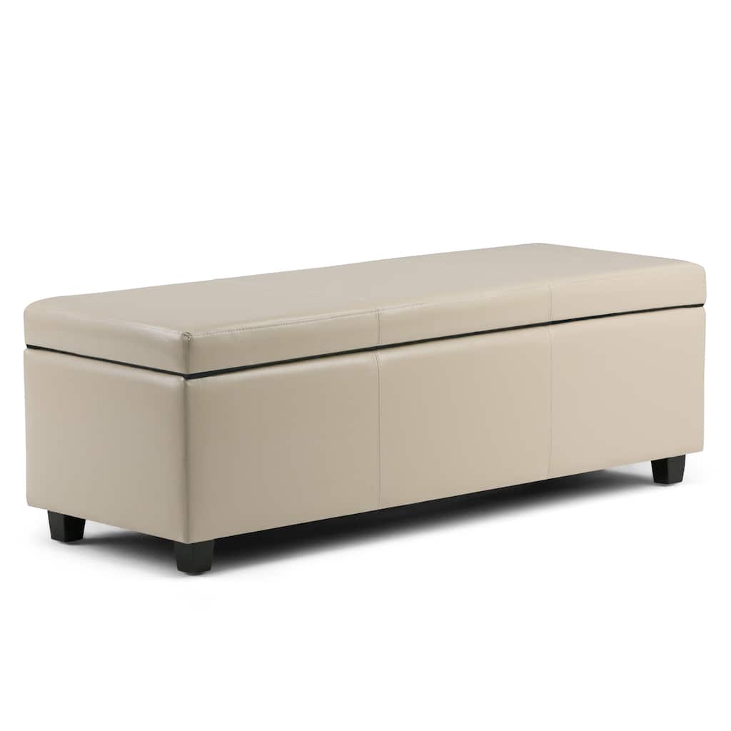 Modern Storage Ottoman Bench for Living Room