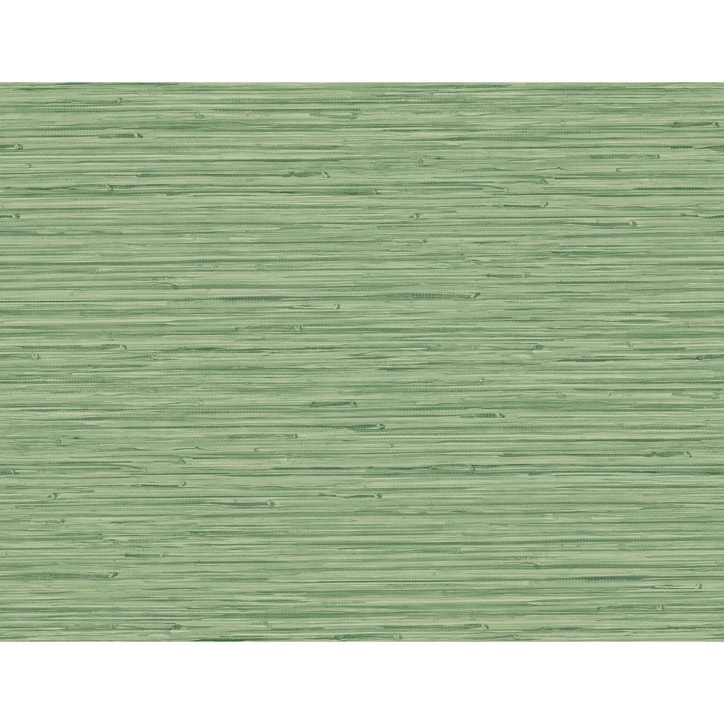 A-Street Prints Rushmore Green Faux Grasscloth Wallpaper