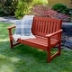 preview thumbnail 20 of 40, Lehigh 4-foot Eco-friendly Synthetic Wood Garden Bench