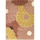 preview thumbnail 8 of 11, Mod-Tod Lily Kids Flower Shag Area Rug