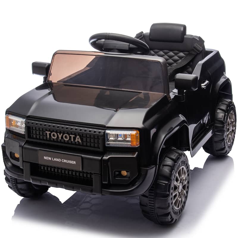 12V Kids Ride On Car W/Parents Control,Licensed Toyota LC250 2024,Four-wheel suspension,Adjustable volume,For Kids Aged 2-4
