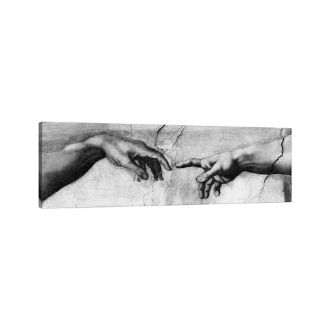iCanvas "The Creation of Adam V" by Michelangelo Canvas Print
