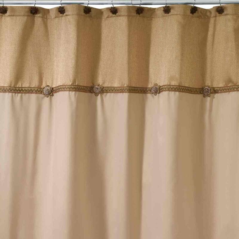Avanti Linens Braided Medallion Shower Hooks - Gold