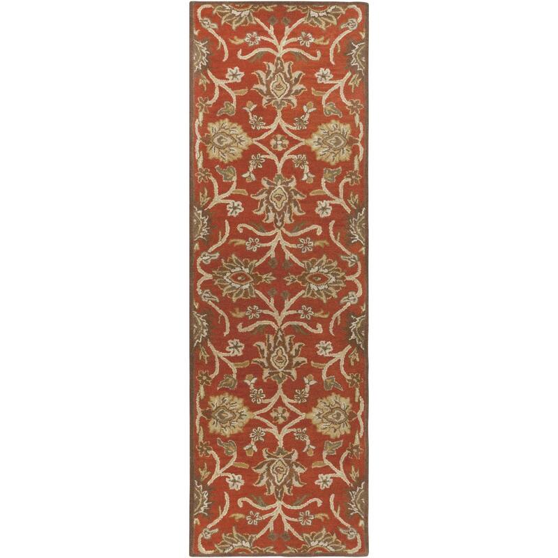 Livabliss Caesar Updated Traditional Paisley Hand Tufted Area Rug.