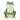 Exhart Solar Frog with LED Flower Garden Statuary, 8 Inches tall