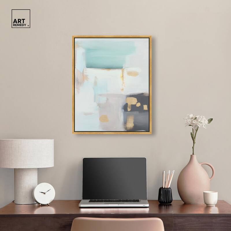 Misty Luxe III Canvas by Art Remedy