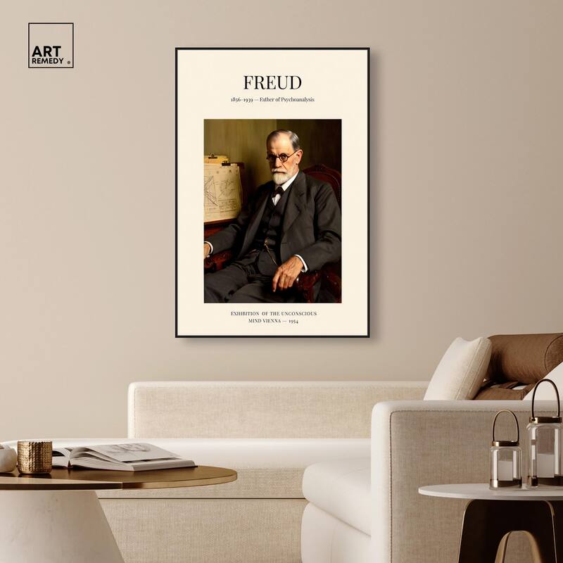Father of Psychoanalysis Canvas by Art Remedy