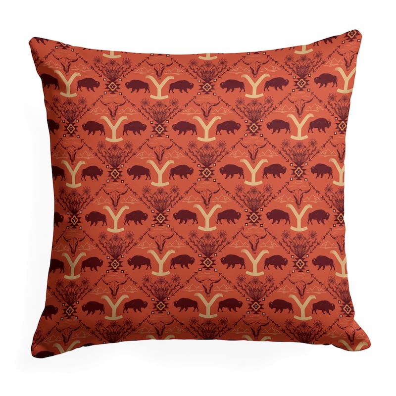 Paramount Yellowstone 18 Inch Throw Pillow