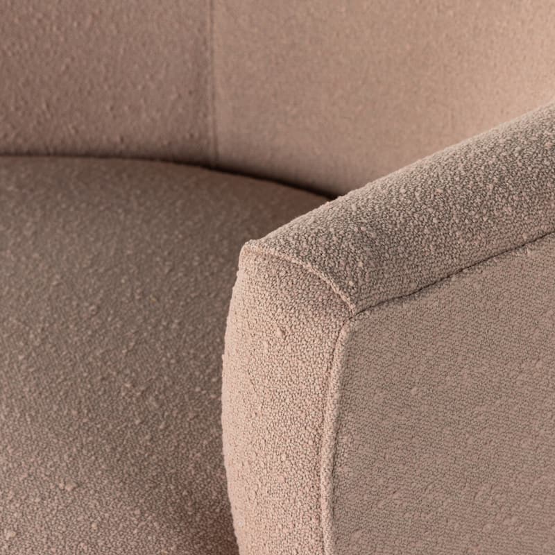 Vivian Swivel Chair-Barlow Blush