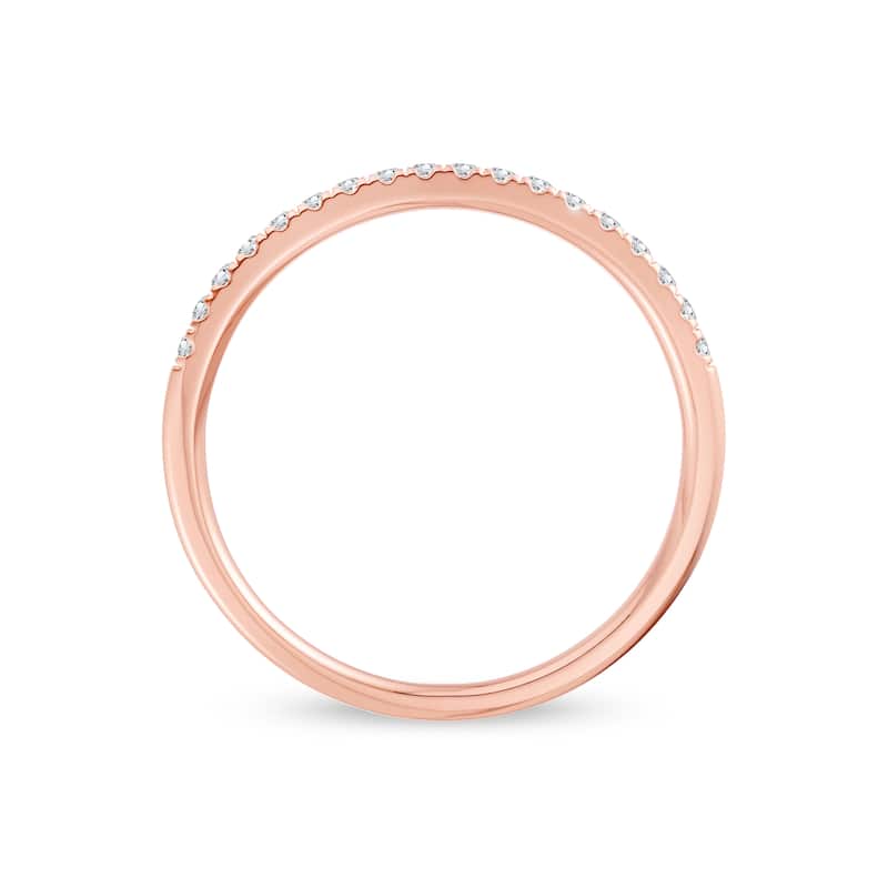 1/5ct TDW Diamond Wedding Band in 14K Gold for Women