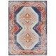preview thumbnail 13 of 11, SAFAVIEH Monaco Marjelle Boho Southwestern Distressed Rug 4' x 5'7" - Rust/Multi - Rectangle