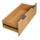 preview thumbnail 19 of 18, Modern Wooden Kitchen Pantry Cabinet with Fluted Doors 2 Drawers and Built-In Spice Racks Oak by GDFStudio