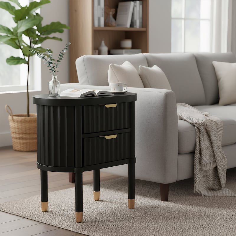 Modern NightStand with Drawer,Bedside Table