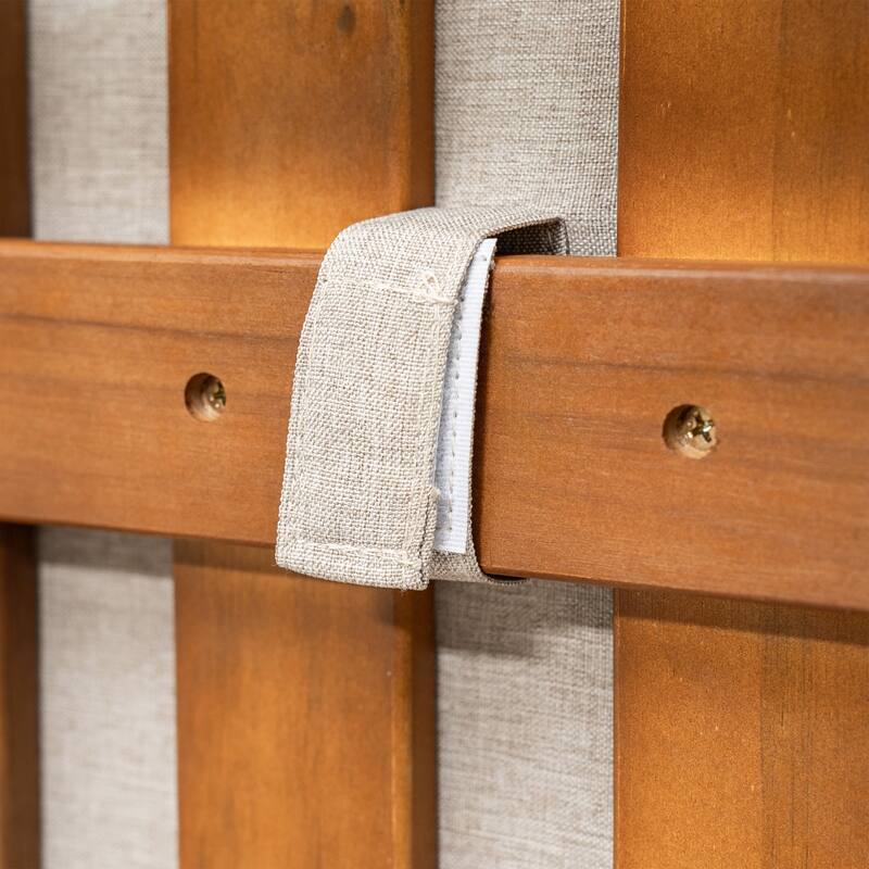 Christopher Knight Home - Abaco Outdoor Barstool Set of 4, Teak Finish Acacia Wood Frame with Beige Cushions.