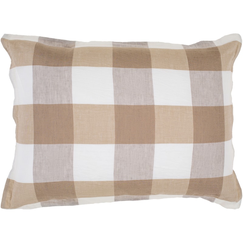 Annita Large Plaid Farmhouse Duvet Set