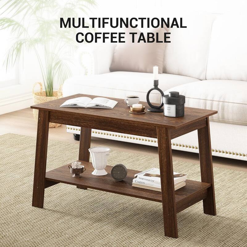 Coffee Table, 31.49'' Small Living Room Tables