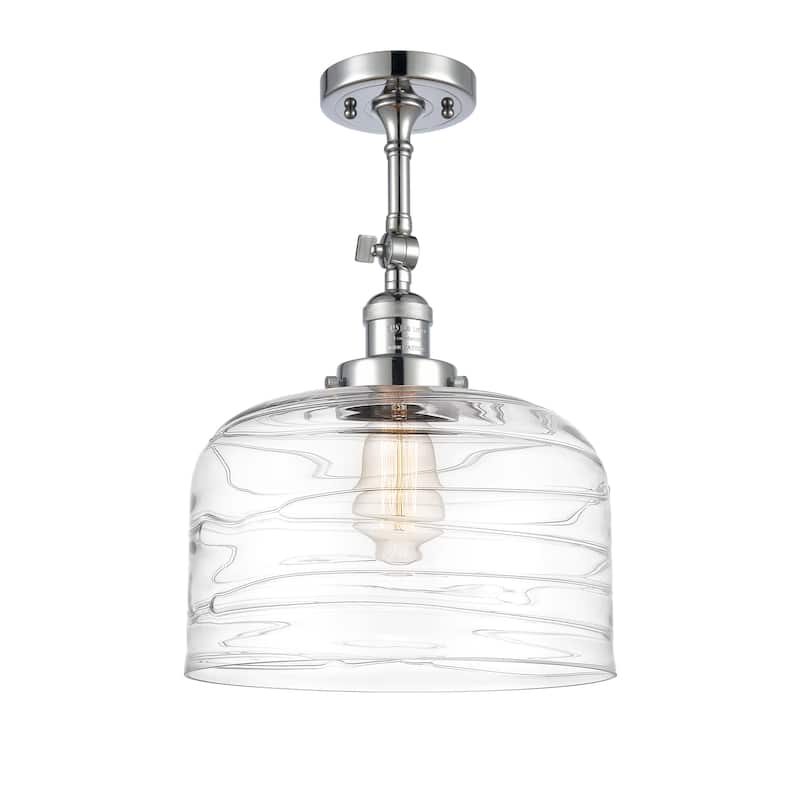 Innovations Lighting Franklin Restoration Bell 1 Light 12" Semi-Flush Mount