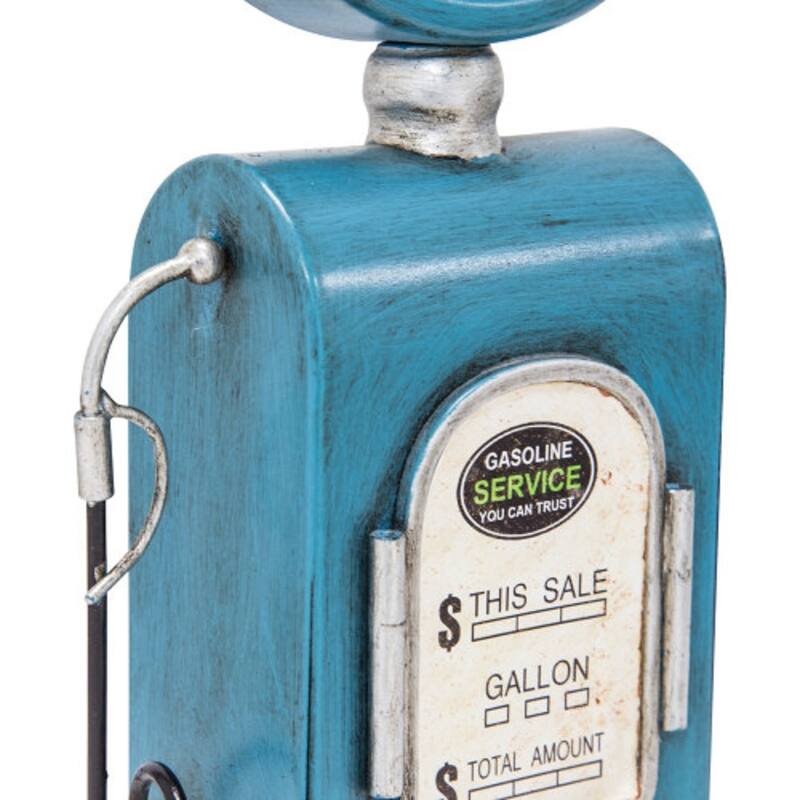 Yosemite Home Decor Ole Gas Pump Table Top Clock - 3 x 5.1 x 13.8