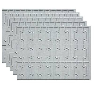 Fasade Chain Decorative Vinyl Backsplash
