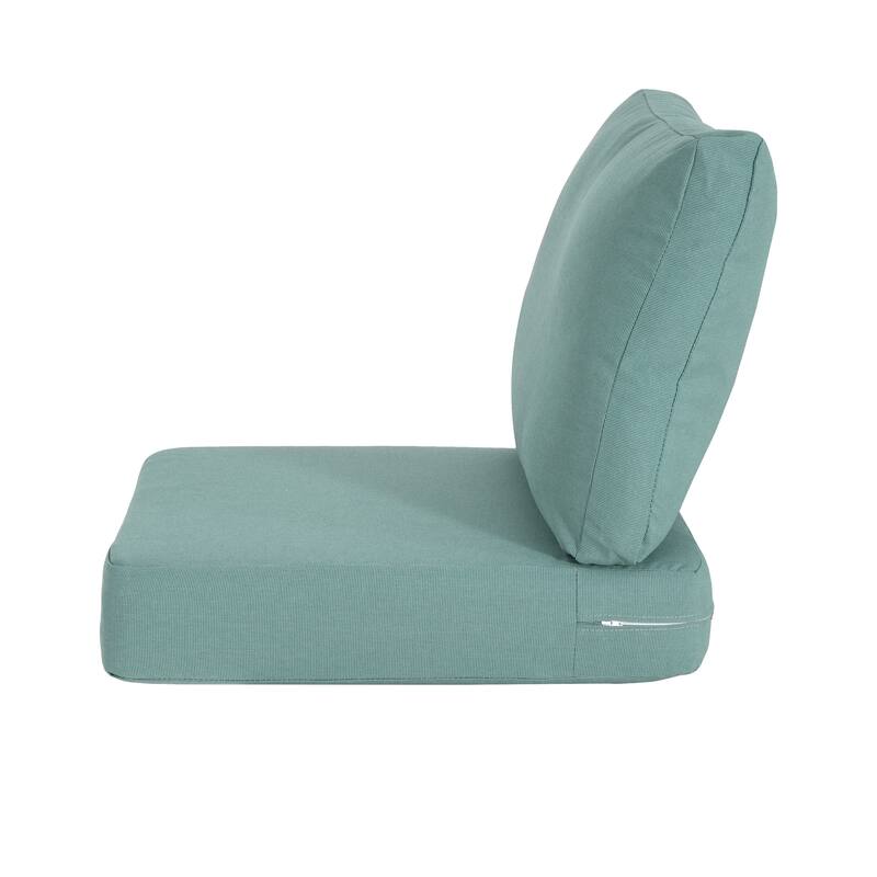 Noah Outdoor Club Chair Cushion Set, Seat Cushion and Back Cushion