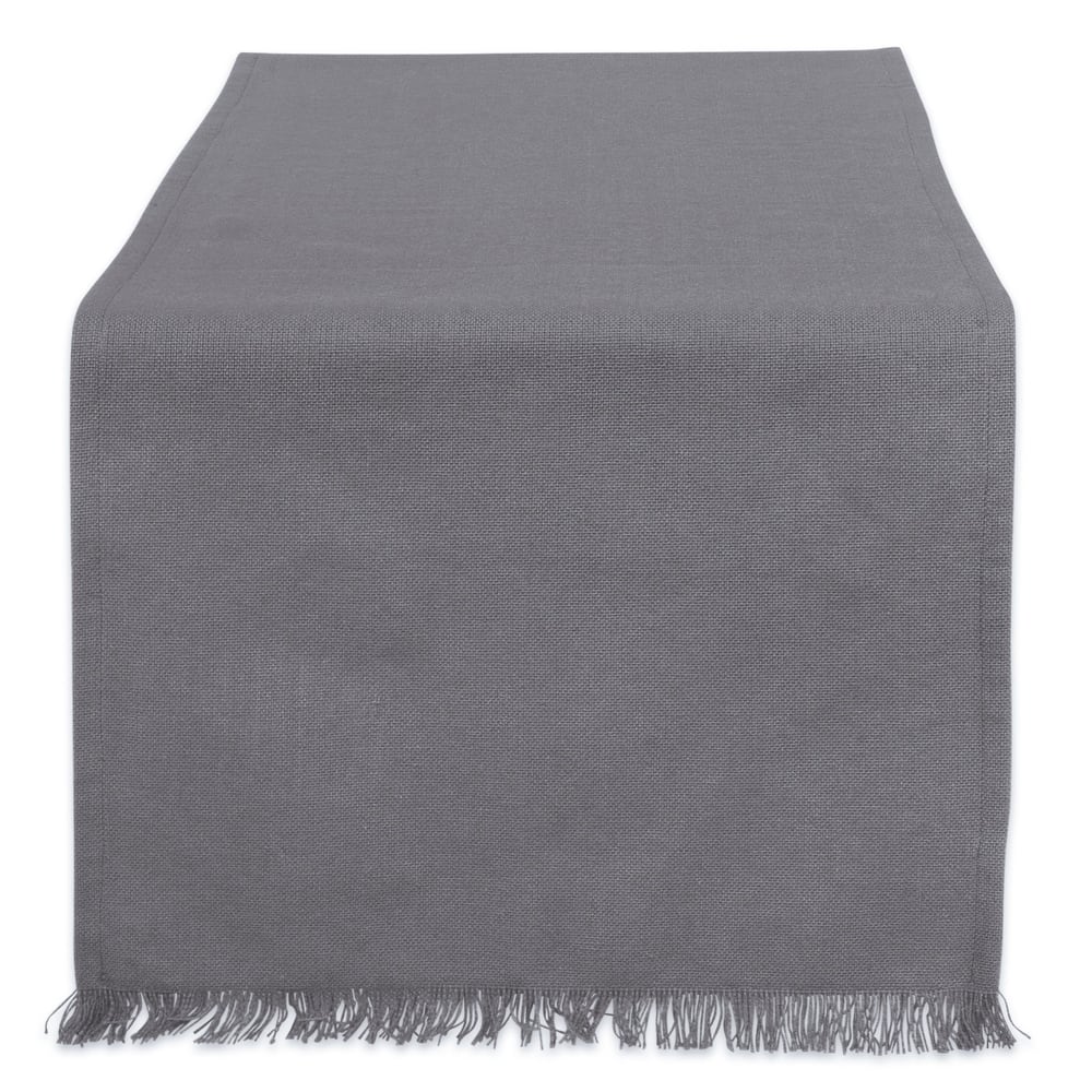 DII Heavyweight Fringed Table Runner