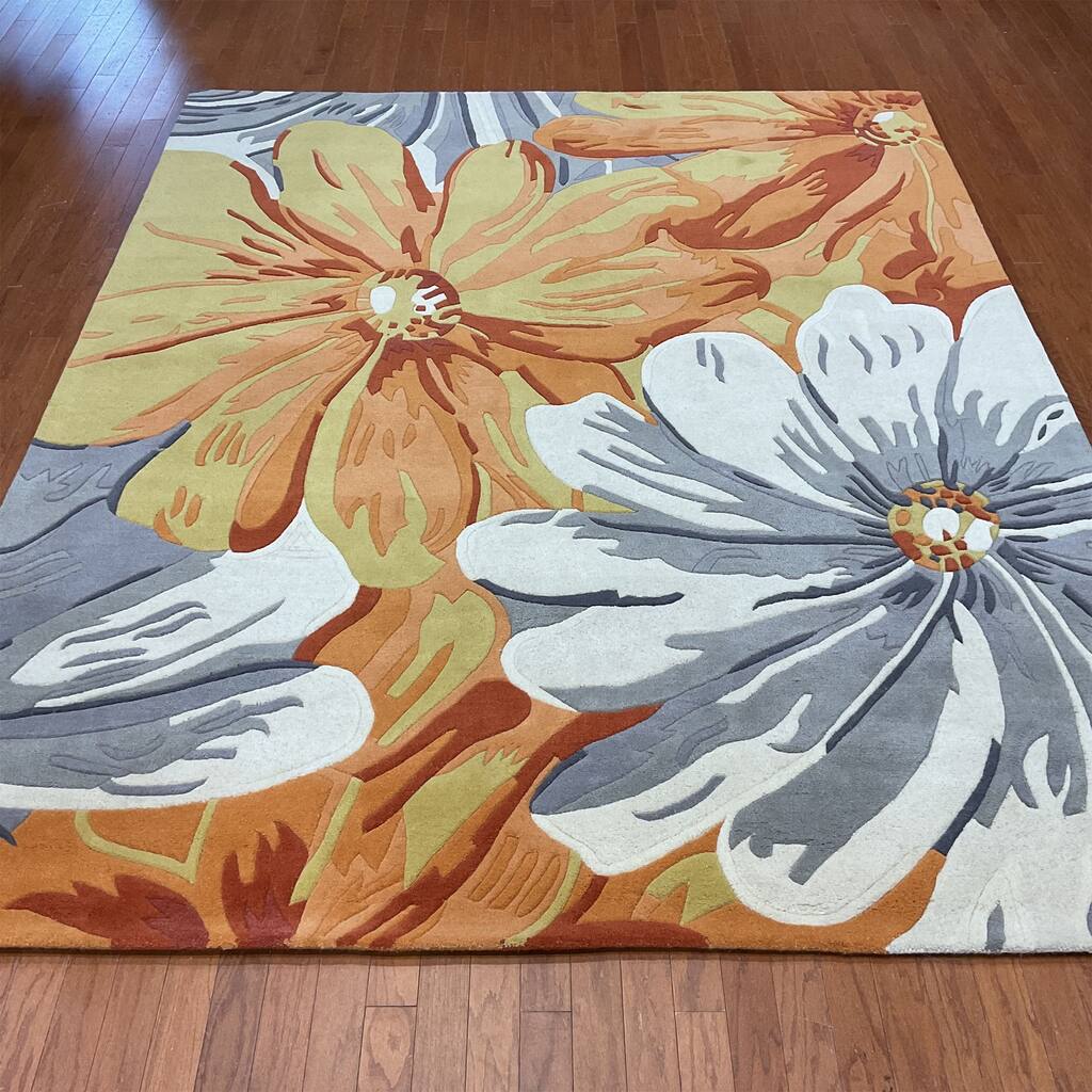 HERAT ORIENTAL Handmade Tibetan Wool Rug - 8' x 10'