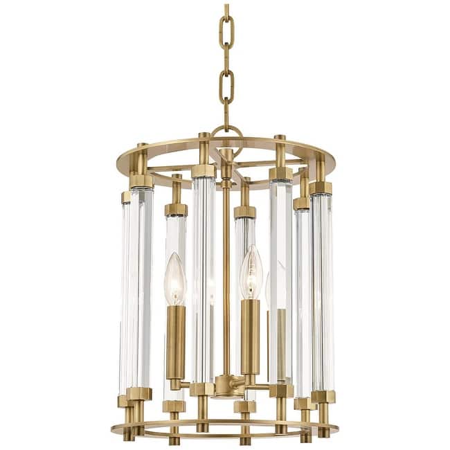 Hudson Valley Lighting Haddon 4 Light 12" Wide Crystal Chandelier