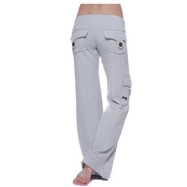 women's high waist drawstring casual pants