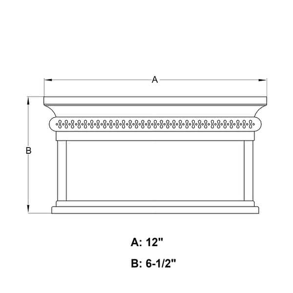 Cambridge Bronze Square Outdoor Flush Mount Ceiling Light Clear Glass - 12-in W x 6.5-in H x 12-in D
