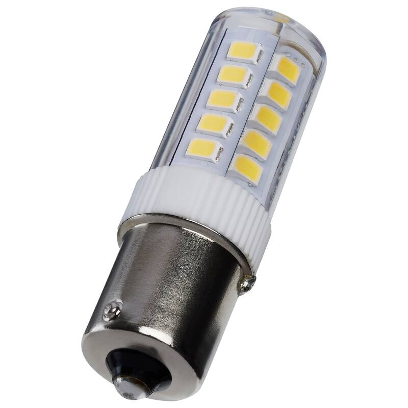 4.5 Watt T6 LED Clear Finish BA15s Base 5000K 12V - Clear