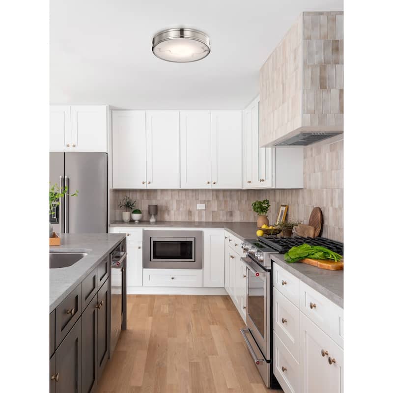 Nuvo Lighting 62/2101 Kendall 15" Wide Flush Mount Drum Ceiling