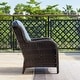 preview thumbnail 25 of 34, Rilyson 3-Piece Outdoor Wicker Sectional Sofa Set with Ottoman
