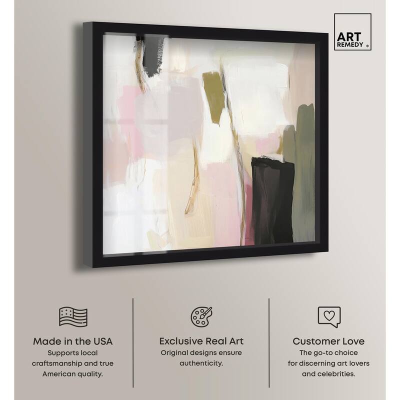 Dynamic Color I Shadowbox by Art Remedy