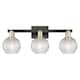Option Black Antique Brass / Clear Basketweave