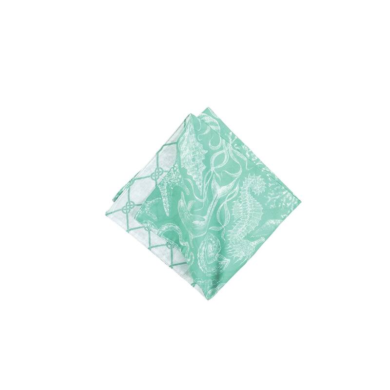 Turquoise Bay Coastal Cotton Napkin Set of 6 - Set of 6