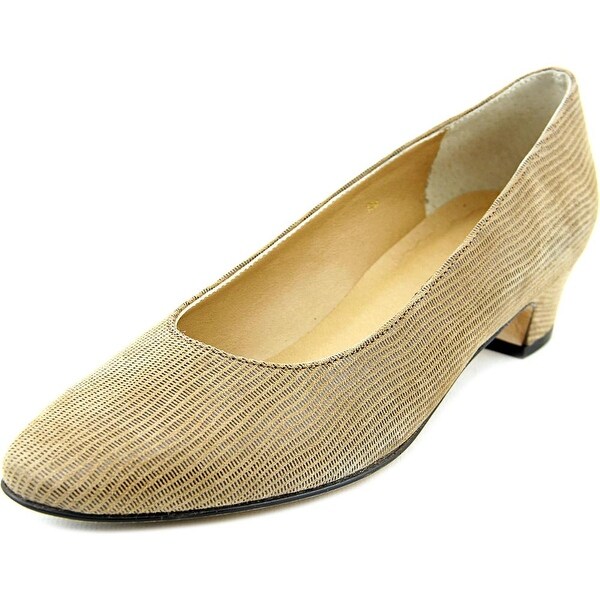 Vaneli Joyce Round Toe Suede Heels