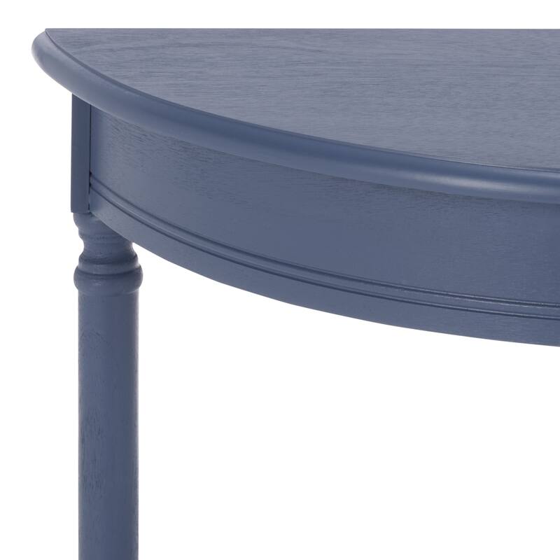 SAFAVIEH Veva Half Moon Console Table - 28" W x 11.8" L x 28" H - 28"W x 12"D x 28"H