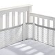 preview thumbnail 1 of 2, BreathableBaby Breathable Mesh Liner for Cribs, 4-Sides, Classic 3mm