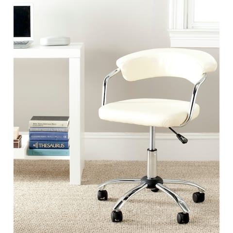 Silver Orchid Kelly Cream Desk Chair - 20.7" x 20.9" x 27"