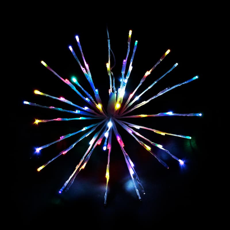 Christmas LED Spritzer Multi 16 Inch