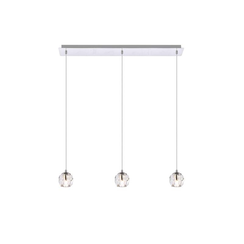 Ella 28-Inch 3-Lights Pendant - N/A