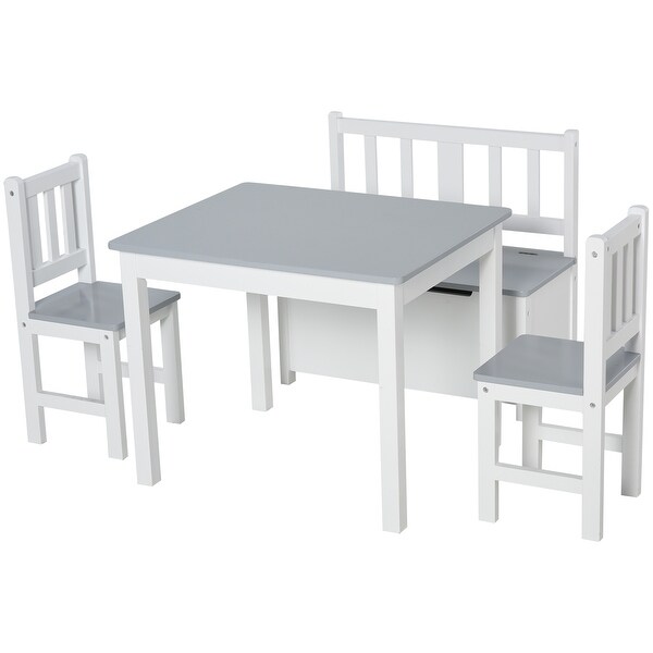 Childrens table clearance and bench set