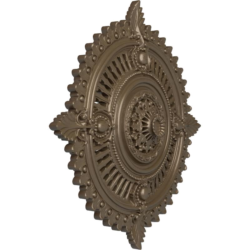 29 1/8"OD x 1 1/4"ID x 4"P Haylynn Ceiling Medallion